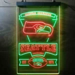 Seattle Seahawks Neon Sign Est 1976 1