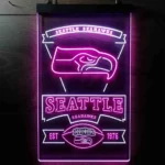 Seattle Seahawks Neon Sign Est 1976 1