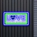 Seattle Seahawks Neon Sign Love Sign 1