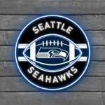 Seattle Seahawks Neon Sign Rugby Acrylic 1