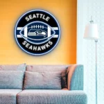 Seattle Seahawks Neon Sign Rugby Acrylic 1