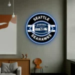Seattle Seahawks Neon Sign Rugby Acrylic 1