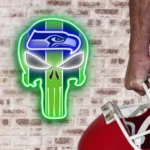 Seattle Seahawks Neon Sign The Punisher 1