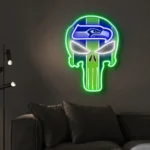 Seattle Seahawks Neon Sign The Punisher 1