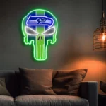 Seattle Seahawks Neon Sign The Punisher 1