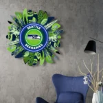 Seattle Seahawks Neon Sign Wreath 1