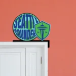 Seattle Sounders Metal Sign Fc 1