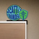 Seattle Sounders Metal Sign Fc 1