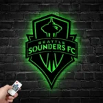 Seattle Sounders Metal Sign Fc Logo 1