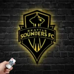 Seattle Sounders Metal Sign Fc Logo 1