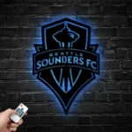 Seattle Sounders Metal Sign Fc Logo 1