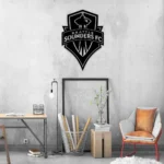 Seattle Sounders Metal Sign Fc Logo 1