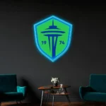Seattle Sounders Neon Sign Artistic Fc 1