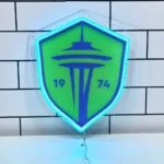 Seattle Sounders Neon Sign Artistic Fc 1