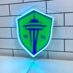 Seattle Sounders Neon Sign Artistic Fc 1
