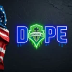 Seattle Sounders Neon Sign Dripping Dope Fc 1