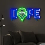 Seattle Sounders Neon Sign Dripping Dope Fc 1