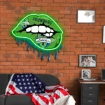 Seattle Sounders Neon Sign Fc Dripping Lips 1