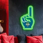 Seattle Sounders Neon Sign Mls Fc Foam Finger 1