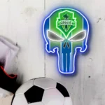 Seattle Sounders Neon Sign The Punisher Fc 1