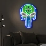 Seattle Sounders Neon Sign The Punisher Fc 1
