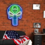 Seattle Sounders Neon Sign The Punisher Fc 1