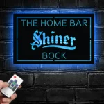 Shiner Bock Metal Sign Bespoke Logo 1