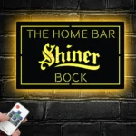 Shiner Bock Metal Sign Bespoke Logo 1