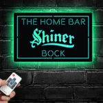 Shiner Bock Metal Sign Bespoke Logo 1