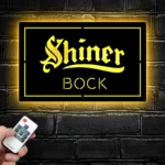 Shiner Bock Metal Sign Emblem 1