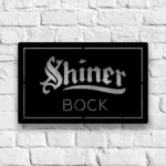 Shiner Bock Metal Sign Emblem 1