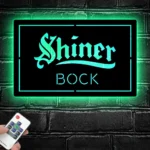 Shiner Bock Metal Sign Emblem 1