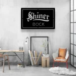 Shiner Bock Metal Sign Emblem 1