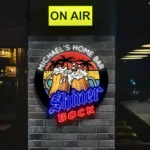 Shiner Bock Neon Sign Custom Twin Beer Steins 1