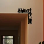 Shiner Metal Sign Artistic Tap Handle 1