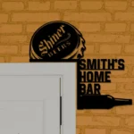 Shiner Metal Sign Custom Bottle Cap 1