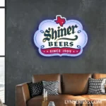 Shiner Neon Sign Texas Beer Mark 1