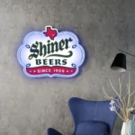 Shiner Neon Sign Texas Beer Mark 1