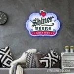Shiner Neon Sign Texas Beer Mark 1