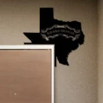 Sierra Nevada Metal Sign Texas State Map 1