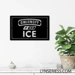 Smirnoff Ice Metal Sign Beverages 1