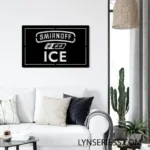 Smirnoff Ice Metal Sign Beverages 1