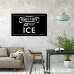 Smirnoff Ice Metal Sign Beverages 1