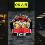 Smirnoff Ice Neon Sign Custom Home Bar Scene 1