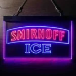 Smirnoff Ice Neon Sign Vodka Wine 1