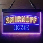 Smirnoff Ice Neon Sign Vodka Wine 1