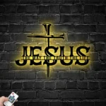 Spiritual Religious Metal Sign Jesus The Way The Truth The Life 1