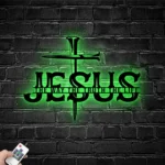 Spiritual Religious Metal Sign Jesus The Way The Truth The Life 1