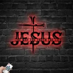 Spiritual Religious Metal Sign Jesus The Way The Truth The Life 1