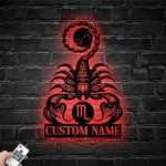 Spiritual Religious Metal Sign Personalized Horoscope Name 1